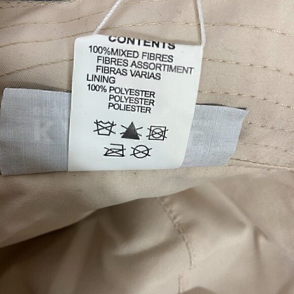 Kangol Men's NWT Check Spey Reversible Tan Bucket Hat Sz Small - Picture 5 of 8